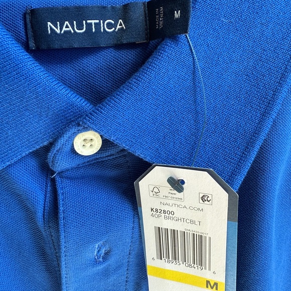 Nautica Men's Blue Polo Shirt - Picture 3 of 3